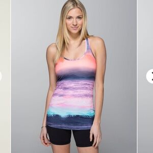 Lululemon Cool Racerback Beachscape‎ Multi